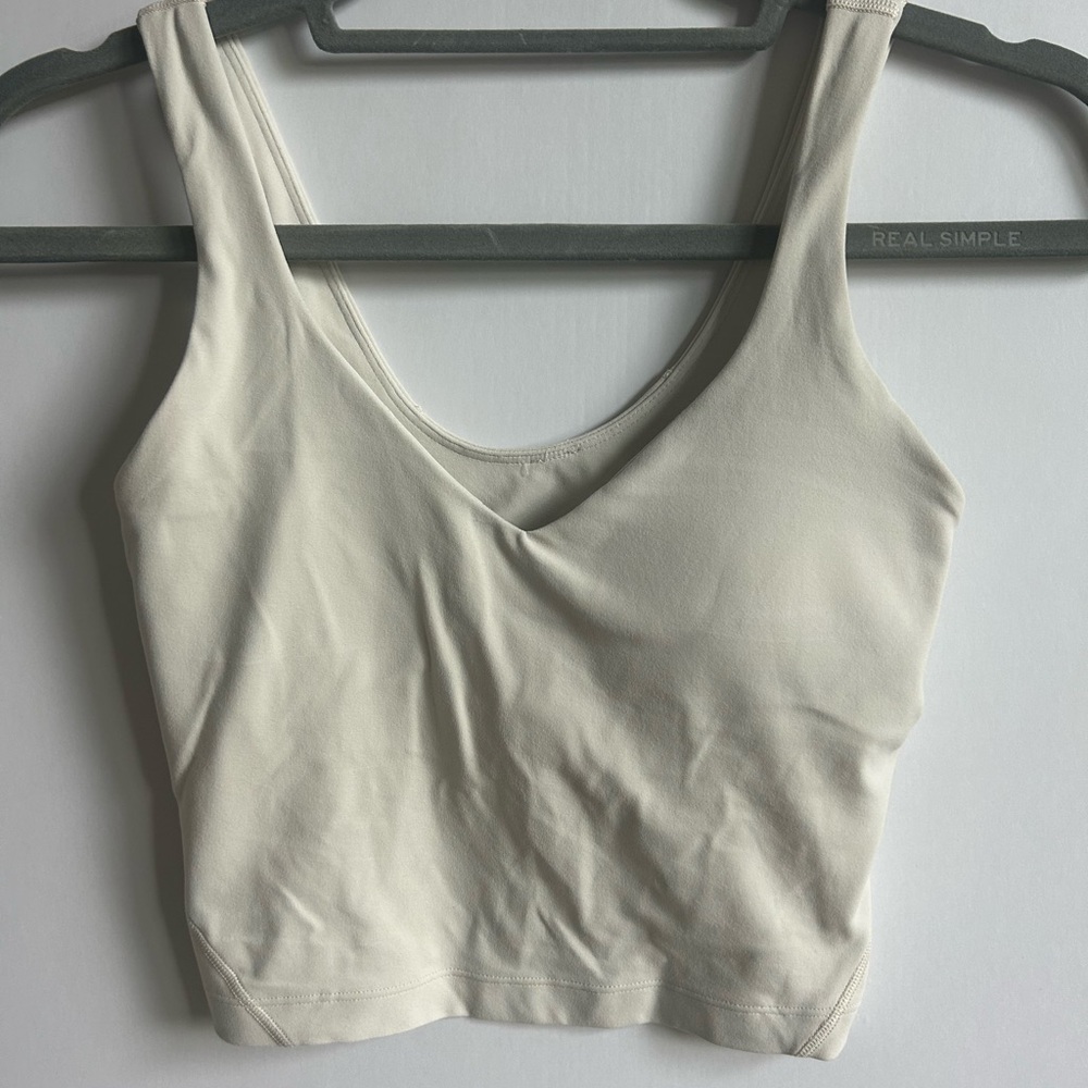 lululemon Off-White Align Tank